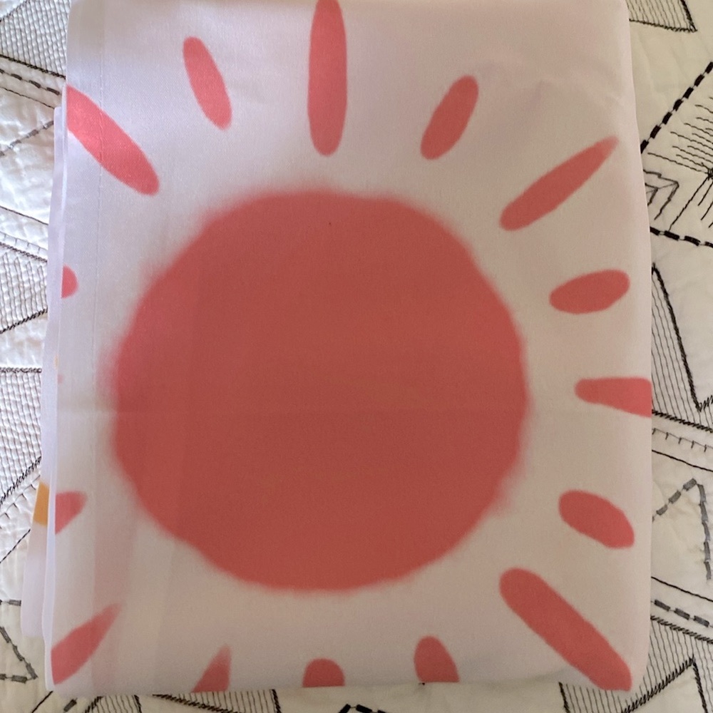 Shower curtain from society six. Never used..